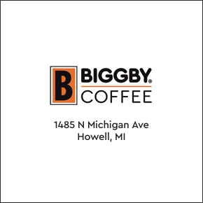 BIGGBY Coffee Howell logo