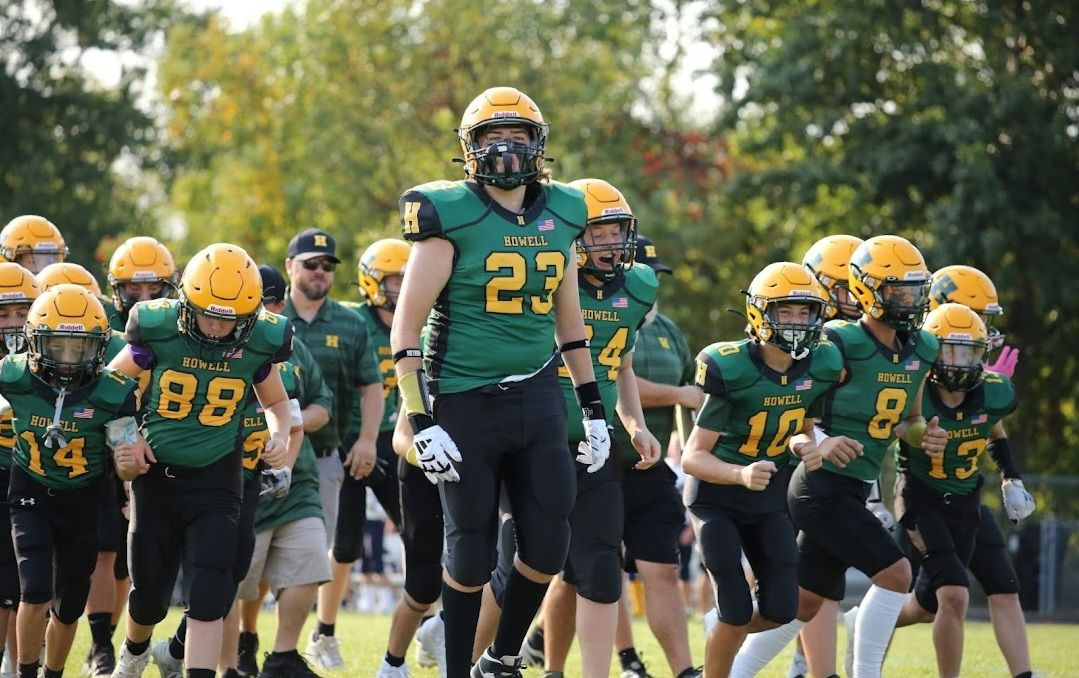 Youth football practice